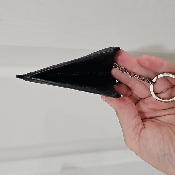 Coach Mini Skinny ID Case - Black Sparkle - Picture 6 of 10